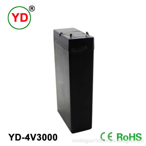 4V3000mAh Plumbic Acid Battery Maintenance Free Low Discharge